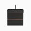 Meuble-lavabo 24 po avec lavabo en quartz noir mat et tiroirs noirs doux, meuble-lavabo mural flottant pour salle de bain moderne-146358807-146358800