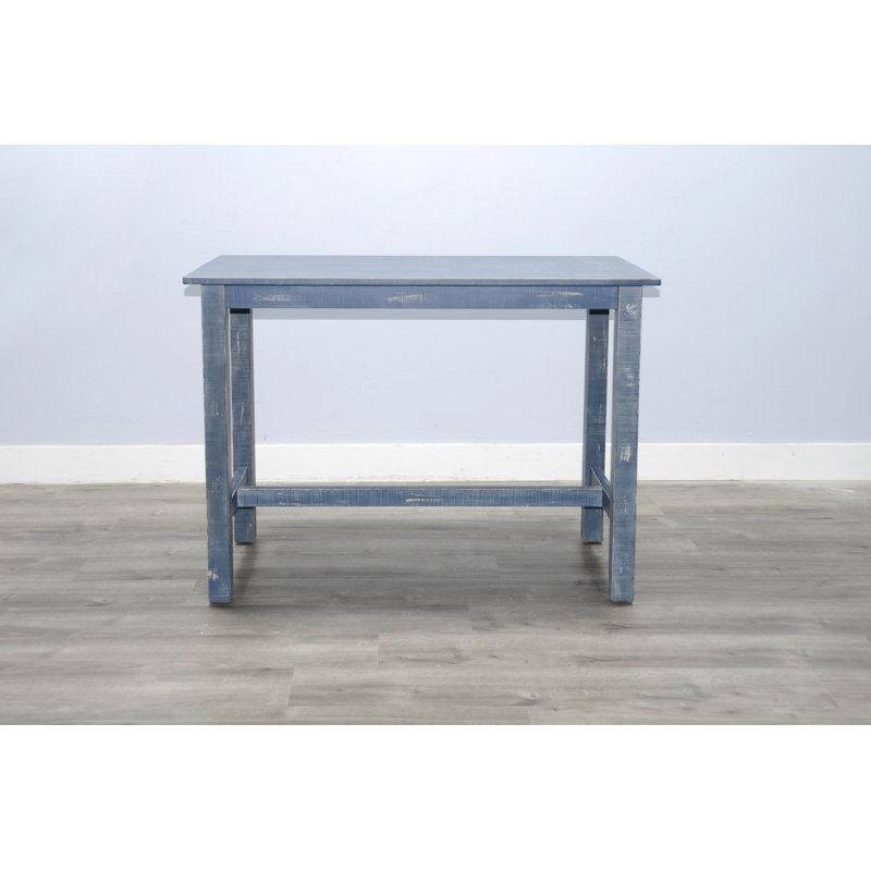 Mairead Dining Table, 42", Blue