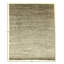 Hand Knotted Abstract Area Rug in Silver