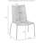 Premium All-Weather Wicker Outdoor Stacking Dining Side Chair