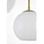 Luminaire suspendu sphérique pour îlot de cuisine à 3 lumières Snead-311814501-311814496