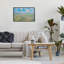 «Tranquil Horizon Scattered Clouds», estampe numérique, design par Seven Trees Design-117384974-117384975