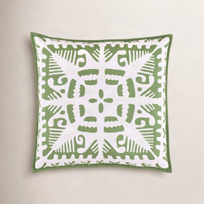 Knight Wood Cutwork Sham