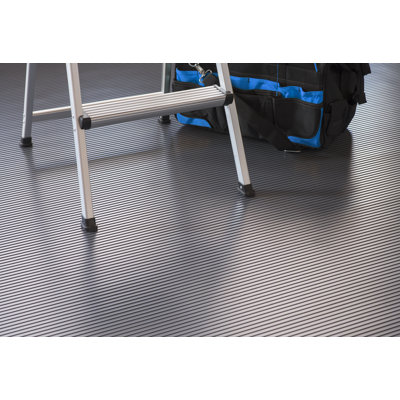 Ribbed G-Floor Garage Flooring