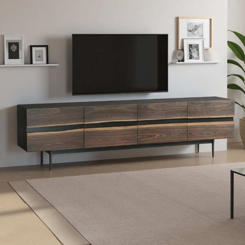 Meuble télé Minimalist, H 23,62 po x L 78,74 po x l 15,74 po