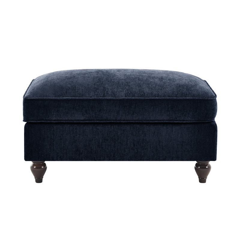 Chenille bleue avec soutien lombaire doux et volants élégants, segmenté, dossier à coussin incurvé, conception en forme de L conforme au corps, soutien du dos à fleurs, volants pour le look, configuration du lit