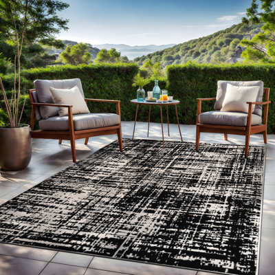 Tapis d'extérieur abstrait