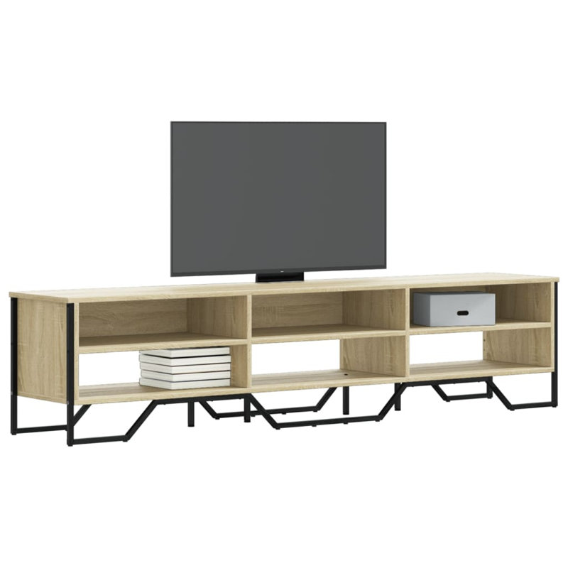 Andan Unfinished TV Stand, Sonoma Oak, 180cm