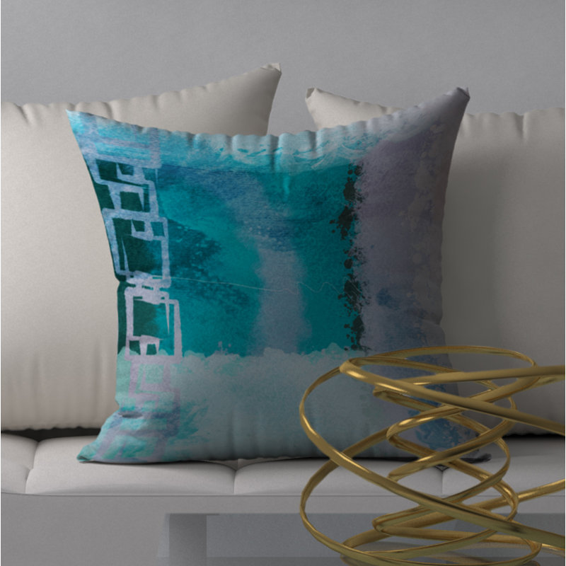 Housse de coussin carrée/insert, 18" x 18"