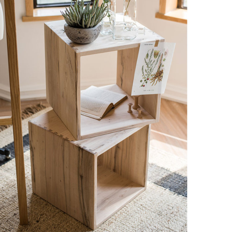 Table de bout Daresha, H 15,7 po x l 15,7 po x P 15,7 po