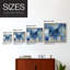 Bleu matin - reproduction encadrée-880420985-880420935