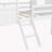 Emera Low Loft House Bed With Guardrails-1659283543