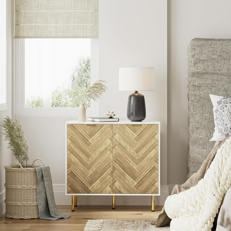 Armoire de rangement avec tablettes réglables Buffet avec rangement