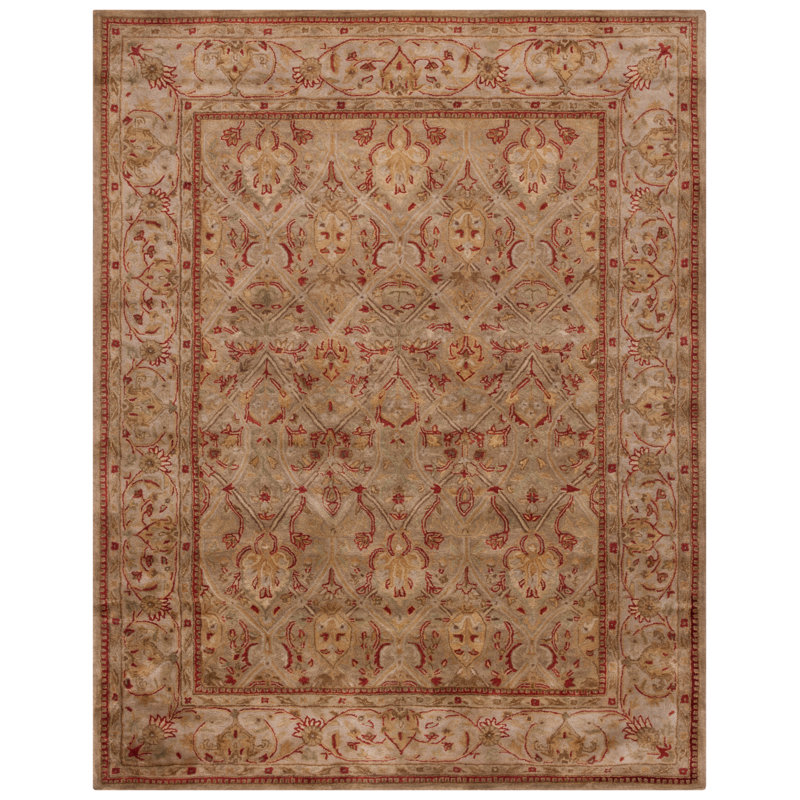 Tapis oriental en laine touffeté à la main Evie, Rectangle 12 pi x 15 pi