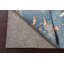 Tapis oriental abstrait fait à la main 6 x 8 po