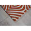 Tapis orange transitionnel en laine touffeté à la main Marla-24108050