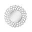 Ensemble de 2 miroirs d'appoint ronds Sunburst
