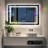 Led Bathroom Mirror With Lights, Wall-mounted With Bluetooth Speaker, Time & Date Display Anti-fog, 3 Color Temperature, Dimmable Brightness, Ip65 Waterproof, Tempered Glass, Frontlit & Backlit-1522355674