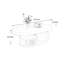 Table basse en bois massif crème Wind Wind Light-110543437