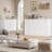 Arnolf 55.1" Modern Sideboard Buffet with Adjustable Shelves-936916109