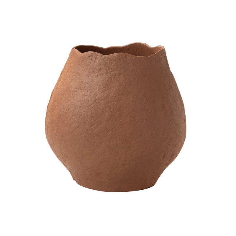 Aluminum Table Vase, Orange
