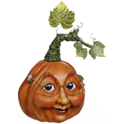 Tête de citrouille inspirée de l'automne
