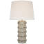 Chapman & Myers Mullin 31" Table Lamp in Dusted Stone with Linen Shade-1432866232