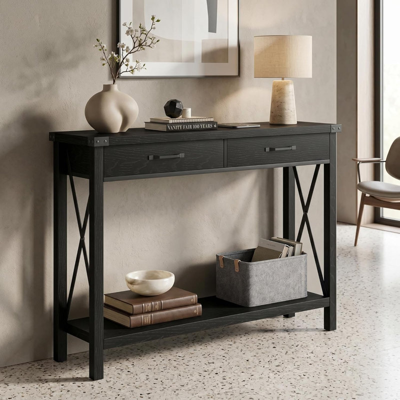 Console Table, Black