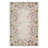  Floral Vintage Washable Beige 6X9 Area Rug with Non Slip Backing - Low Pile Durable Carpet for Living Room, Bedroom, Dining Room or Office Decor-2065035172