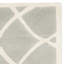 Tapis gris / ivoire en laine touffeté à la main Hamid-221357056