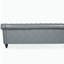 Canapé Chesterfield à accoudoirs roulés 84,65 po.-824275091