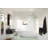 Albedo 34 in. x 58 in. Fully Frameless Glass Bathtub Shower Door-114795787