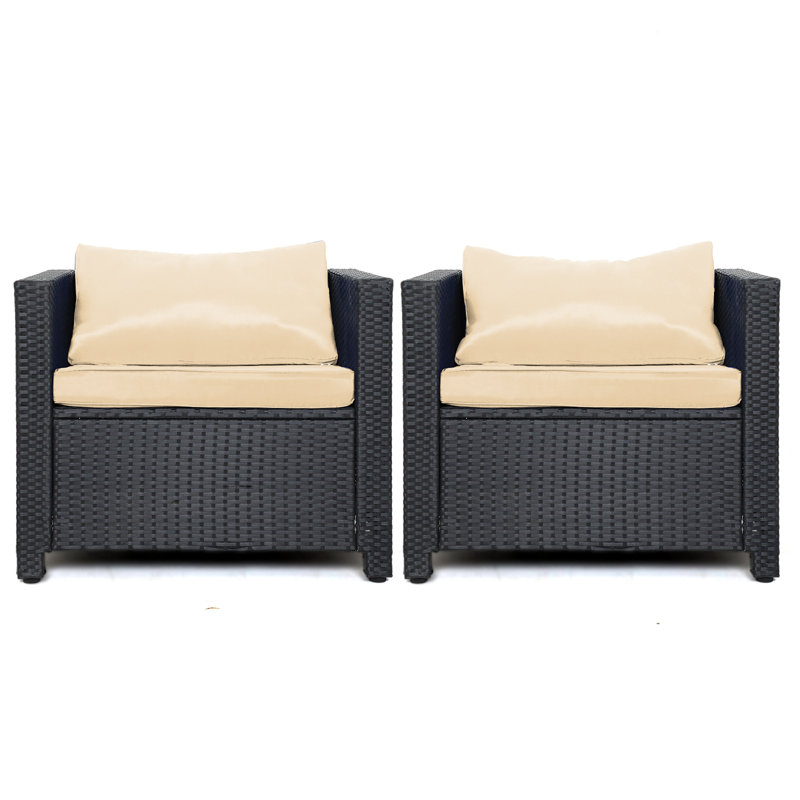 Outdoor Lounge Chair, Beige