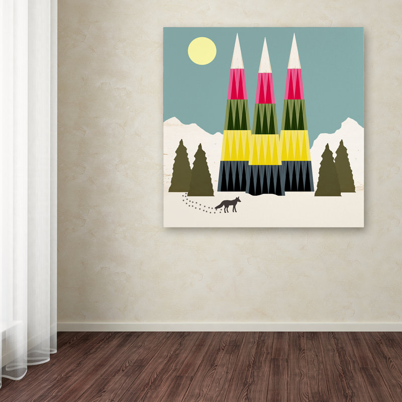 « the astucieux one », art sur toile, H 14 po x l 14 po