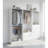 Prosper White Freestanding Walk In Wood Closet System