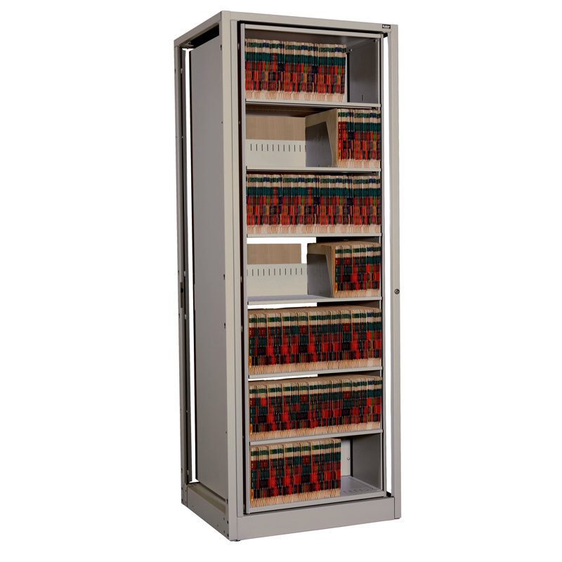 Étagère Ez2 H 82,5 po x l 38,75 po x P 31 po, Brun chaud