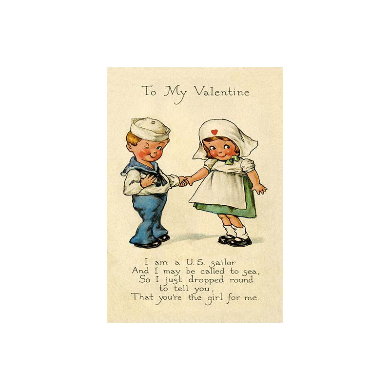 « to my my valentine », impression