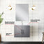 Free Standing Wall Mounted Single Double With Top