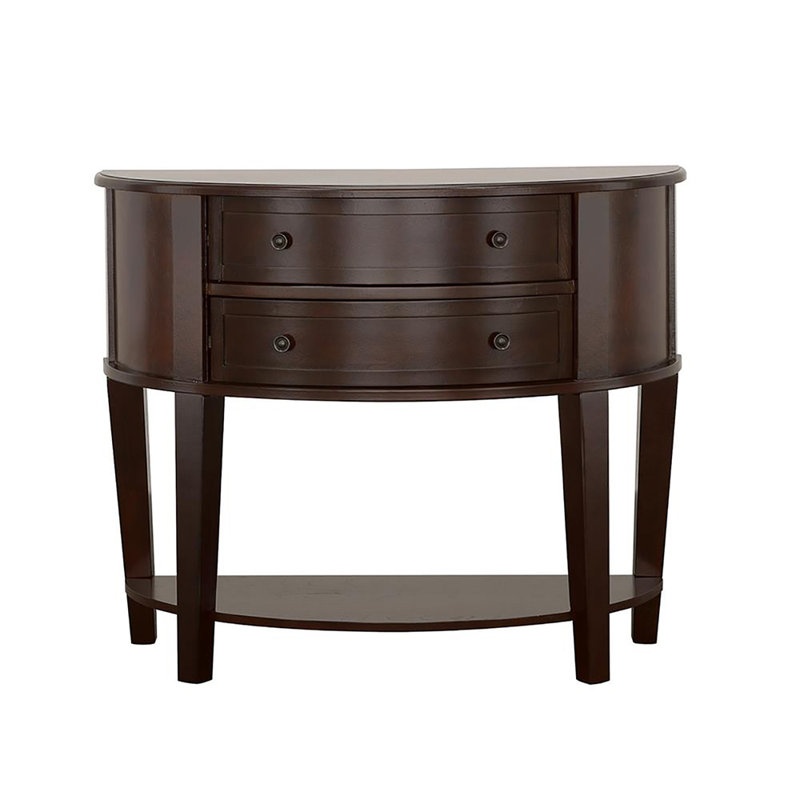 Console Cappuccino Demilune