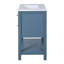 30'' Bathroom Vanity With Ceramic Sink Combo, Free Standing Single Vanity Set With 5 Drawers, Solid Wood Frame Bathroom Storage Cabinet-2072621940