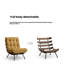 Chaise de loisirs simple rétro.-649420936