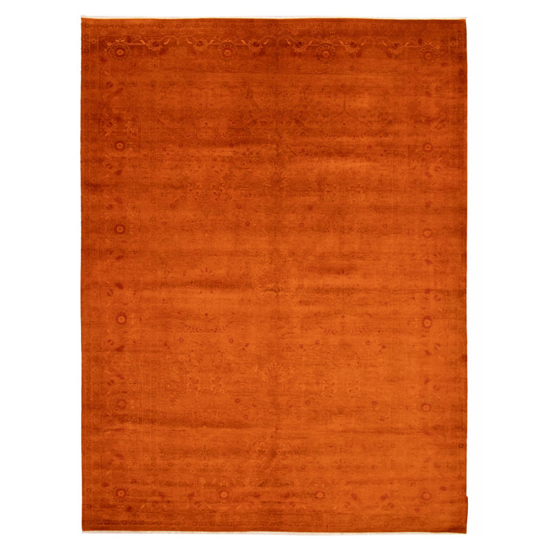 Tapis orange Vibrance 10 pi 0 po x 13 pi 11 po