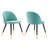 Cordial Performance Velvet Dining Chairs - Set of 2-1771881816