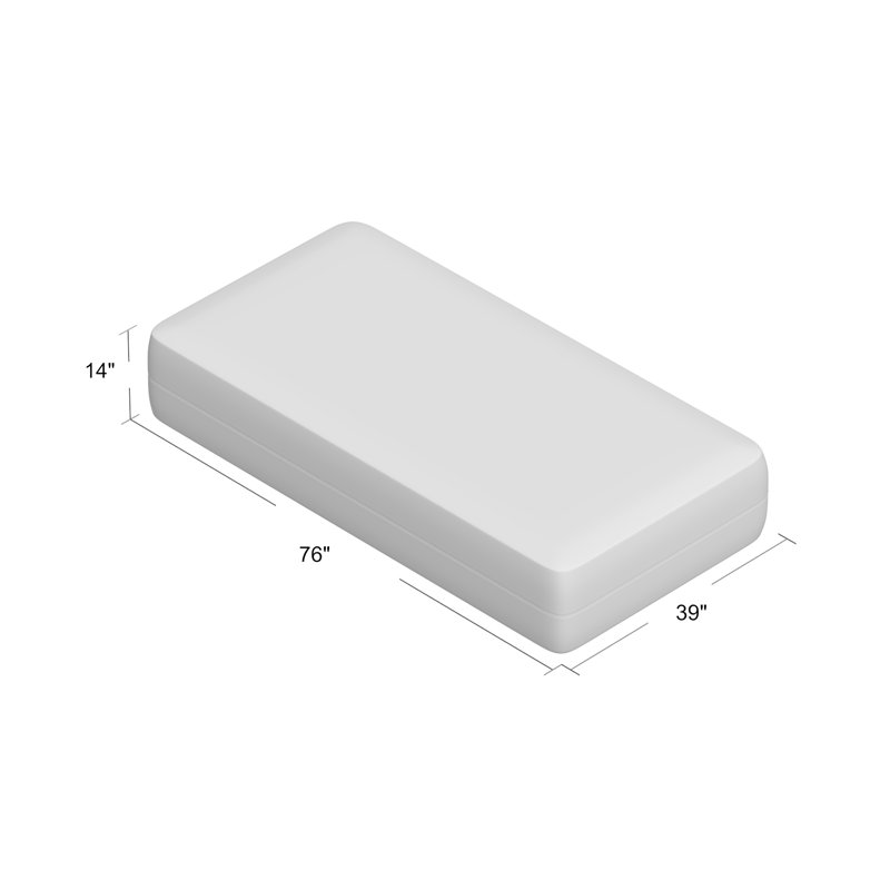 Protège-matelas hypoallergénique à fermeture à glissière Rosenkranz, Simple