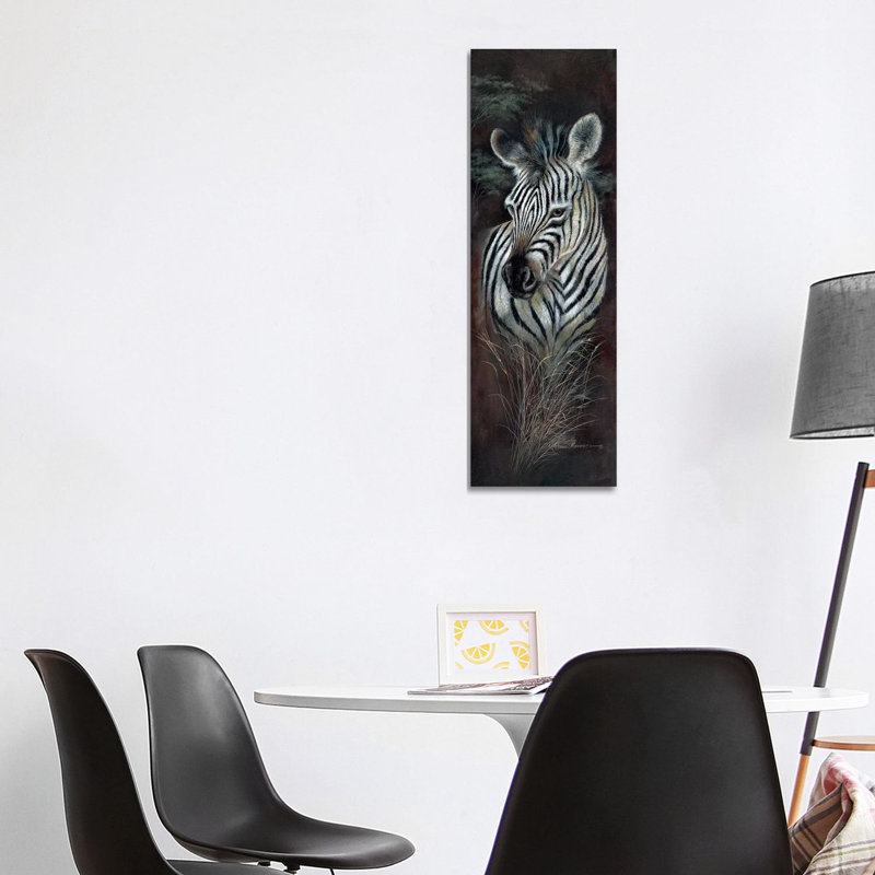 Striped Innocence by Ruane Manning - Panoramic Gallery-Wrapped Canvas Giclée on Canvas, 121.92 cm H x 40.64 cm W x 3.175 cm D