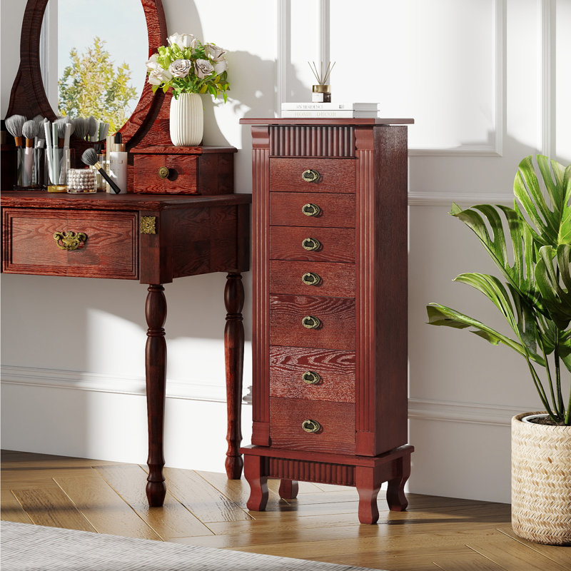 Armoire pour bijoux avec miroir Melitta