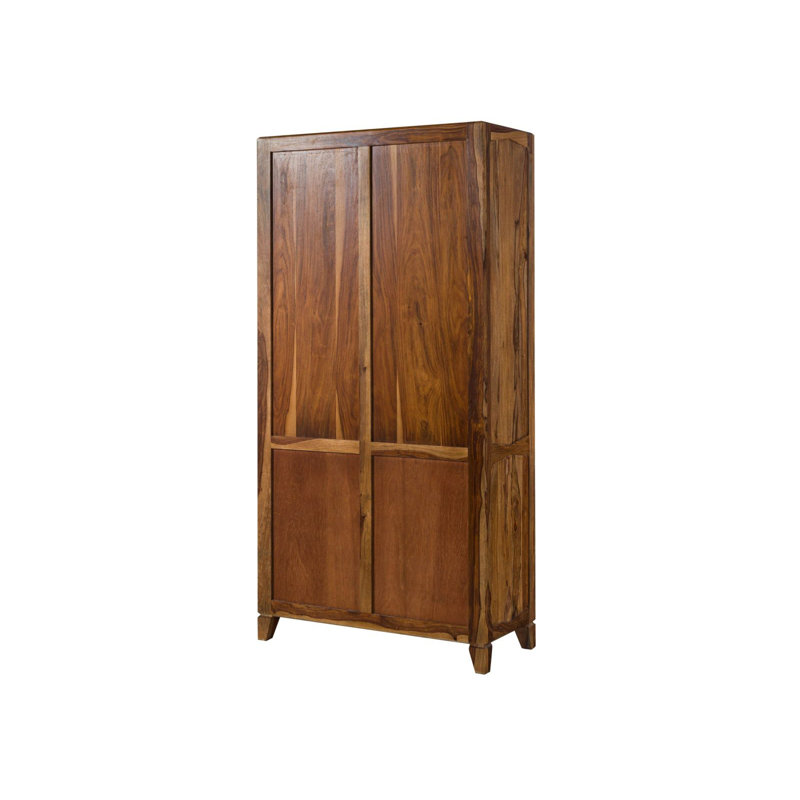 Ancona Display Cabinet, Brown lacquered