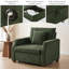 Fauteuil d'appoint convertible 3 en 1, fauteuil-lit multifonctionnel pour petits espaces-132395522