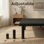  Structure de lit plateforme en métal Zenbase H 12 "avec pieds réglables, aucun sommier nécessaire, simple-967707644