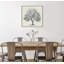 «Grayscale Tree Illustration», art mural encadré